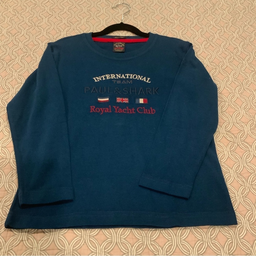 Paul & Shark Royal Yacht Club Long Sleeve T-Shirt Size 6